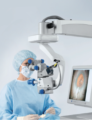 Ophthalmic surgery microscope